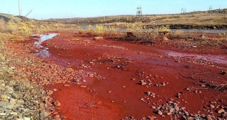 Rusiyada “qırmızı yağış” yağdı Rusiyada “qırmızı yağış” yağdı