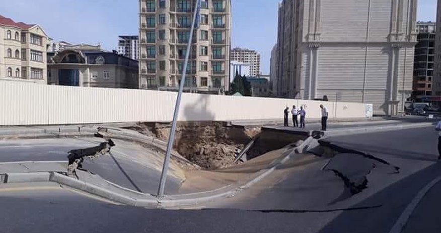 Yolu çökdürən gizli tuneldir? - Açıqlama Yolu çökdürən gizli tuneldir? - Açıqlama