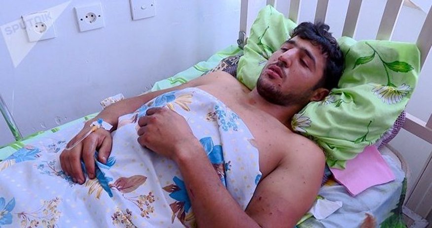 Minaya düşən azərbaycanlı gəncin vəziyyəti ağırdır - FOTO Minaya düşən azərbaycanlı gəncin vəziyyəti ağırdır - FOTO