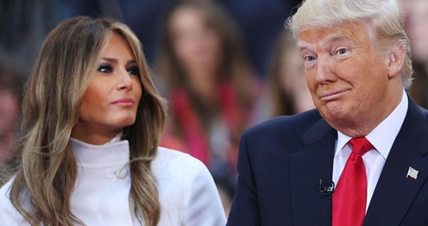 Trampdan Melaniya təhdid iddiası Trampdan Melaniya təhdid iddiası