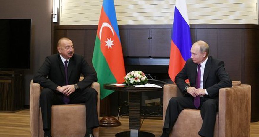 Prezident İlham Əliyev Vladimir Putinlə görüşüb Prezident İlham Əliyev Vladimir Putinlə görüşüb