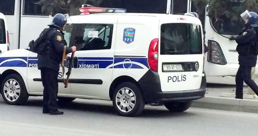 Polis Nardaranda əməliyyat keçirdi Polis Nardaranda əməliyyat keçirdi