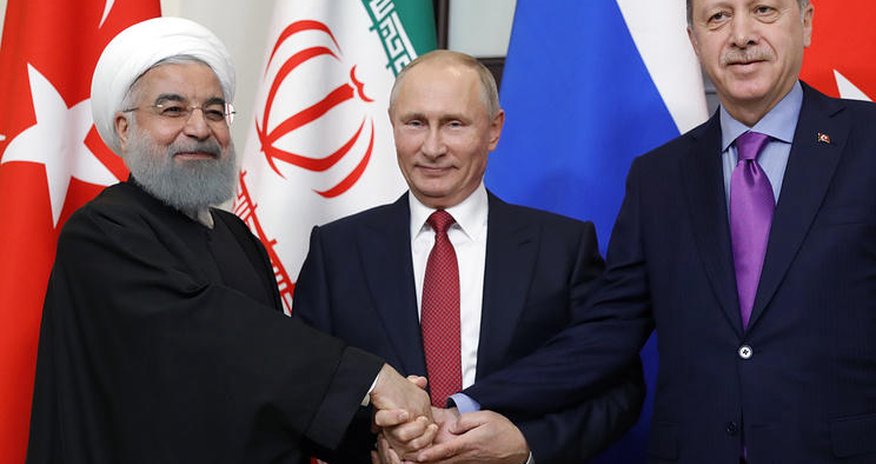 3 ölkə liderinin Tehran sammiti başladı - Canlı 3 ölkə liderinin Tehran sammiti başladı - Canlı