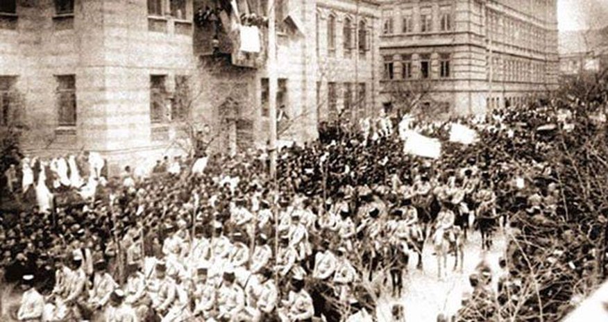 Bakı 100 il öncə işğaldan azad edildi Bakı 100 il öncə işğaldan azad edildi