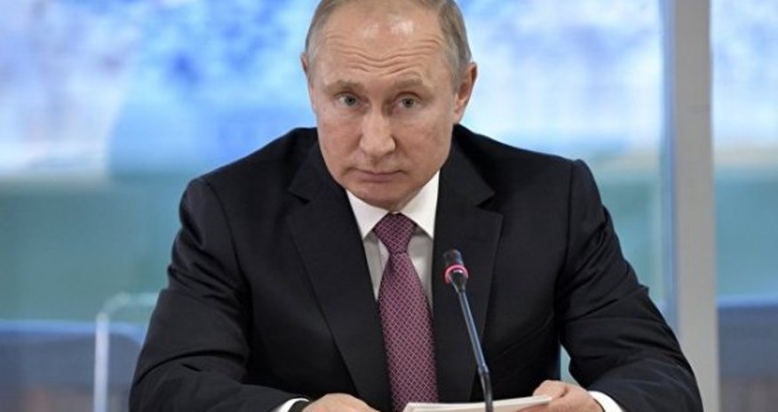 Владимир Путин обратился к участникам Бакинского форума Владимир Путин обратился к участникам Бакинского форума