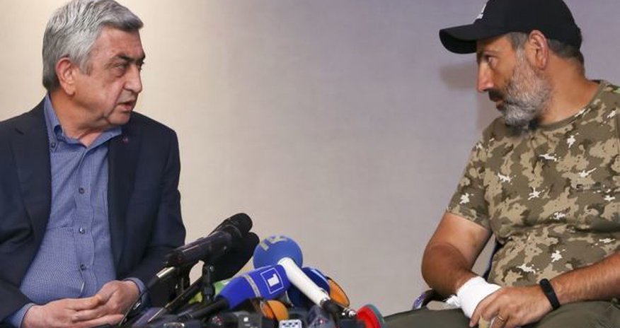 Sarqsyan Paşinyanı Qarabağa görə hədələdi Sarqsyan Paşinyanı Qarabağa görə hədələdi