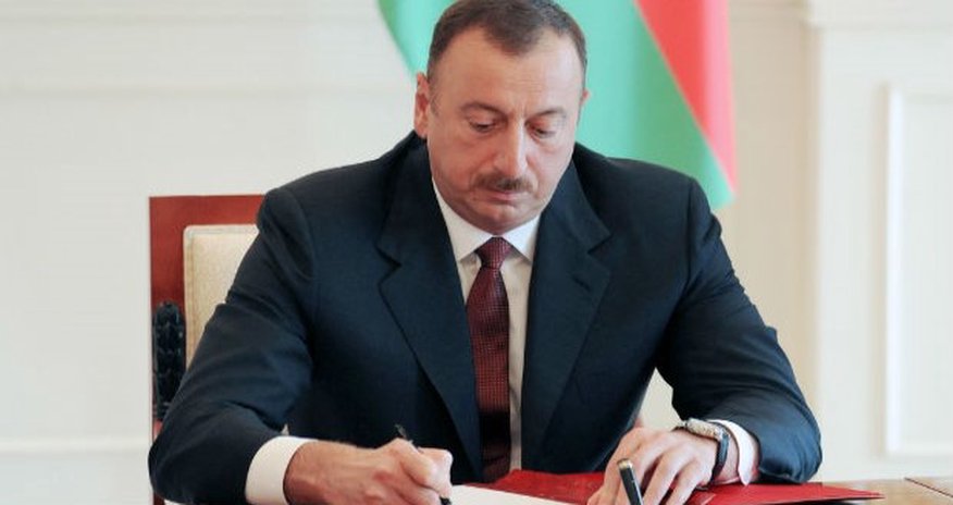 İlham Əliyev sərəncam imzaladı İlham Əliyev sərəncam imzaladı