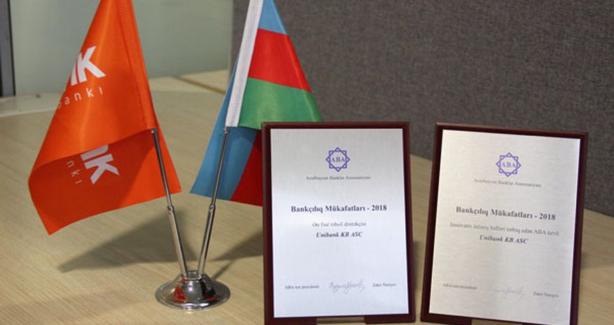 "Unibank" mükafat aldı "Unibank" mükafat aldı