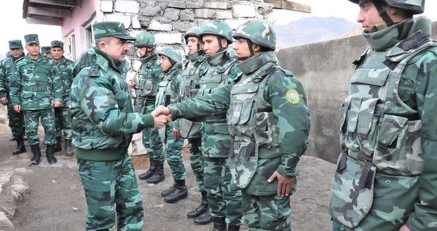 General Elçin Quliyev Ermənistanla sərhəddə General Elçin Quliyev Ermənistanla sərhəddə