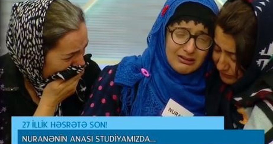 27 il öncə “öldü” deyilən qız ailəsinə qovuşdu - VİDEO 27 il öncə “öldü” deyilən qız ailəsinə qovuşdu - VİDEO