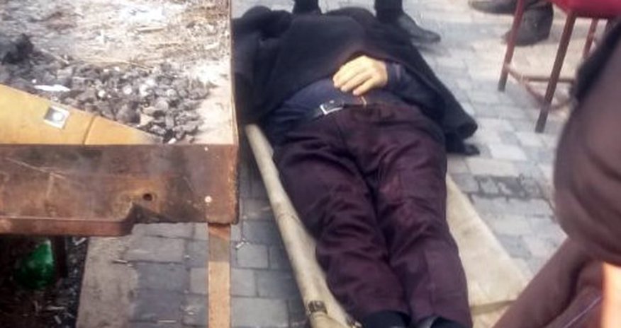 Azərbaycanda çay evində ölüm Azərbaycanda çay evində ölüm