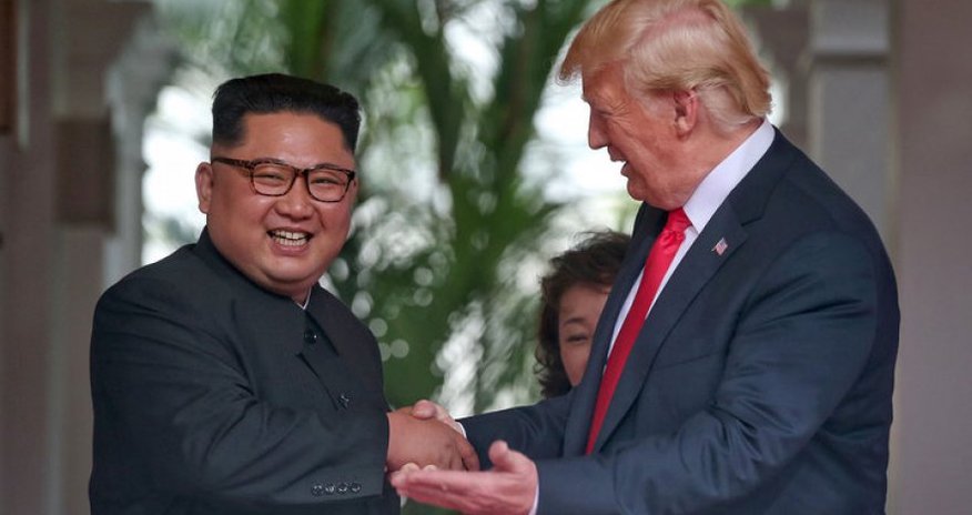 Трамп: я нравлюсь Ким Чен Ыну, он нравится мне - ВИДЕО Трамп: я нравлюсь Ким Чен Ыну, он нравится мне - ВИДЕО