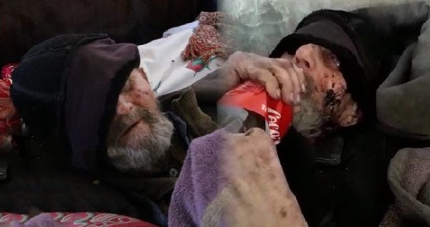 Bakıda gözləri görməyən kimsəsiz qocanın üzünü siçovullar yedi - VİDEO Bakıda gözləri görməyən kimsəsiz qocanın üzünü siçovullar yedi - VİDEO