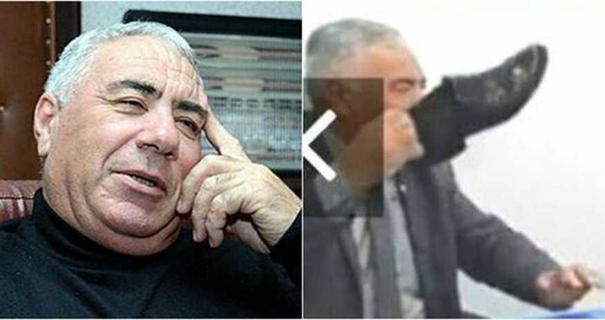 "Lazım gəlsə, şalvarımı da çıxararam" - Canlı efirdə ayaqqabısını çıxaran Hafiz Hacıyev "Lazım gəlsə, şalvarımı da çıxararam" - Canlı efirdə ayaqqabısını çıxaran Hafiz Hacıyev