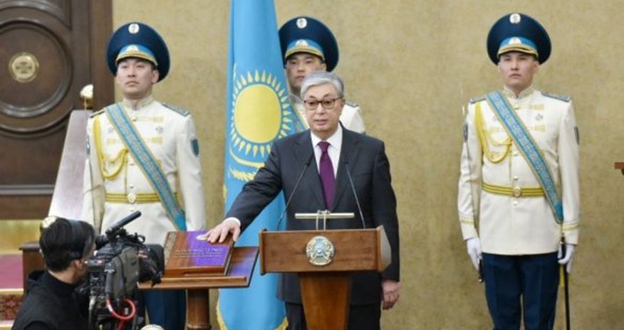 Qazaxıstanda spiker Kasım-Jomart Tokayev and içdi Qazaxıstanda spiker Kasım-Jomart Tokayev and içdi