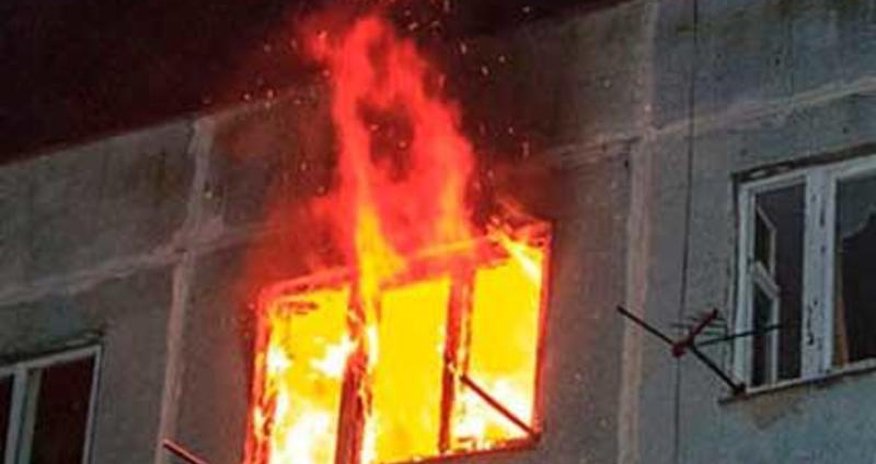 Пожар в Баку: погиб мужчина Пожар в Баку: погиб мужчина