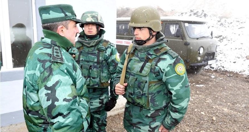 Elçin Quliyev Ermənistanla sərhəddə Elçin Quliyev Ermənistanla sərhəddə