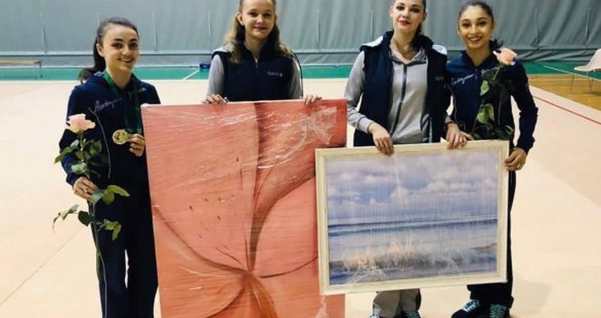 Азербайджанские гимнастки взяли награды и в Риге Азербайджанские гимнастки взяли награды и в Риге