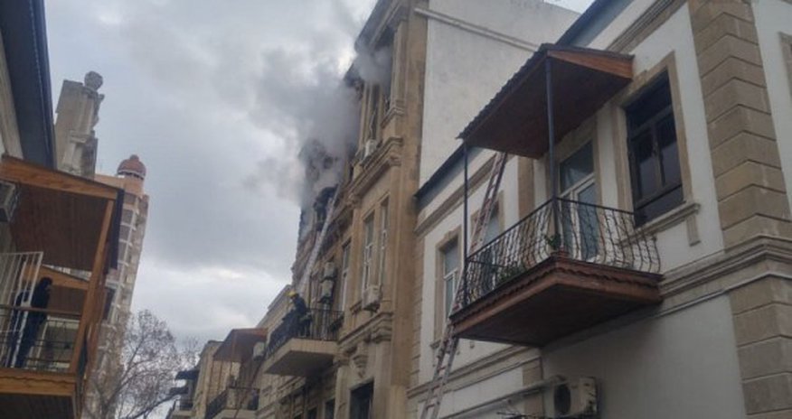 FHN yanğınla bağlı məlumat yaydı FHN yanğınla bağlı məlumat yaydı