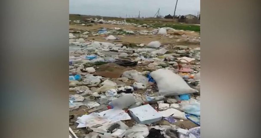 Дорога мусора в Зиря - ВИДЕО Дорога мусора в Зиря - ВИДЕО