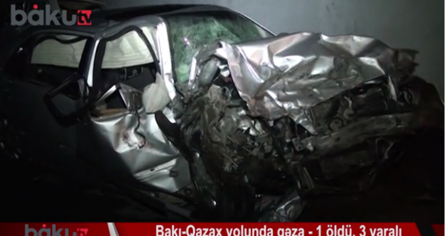 ДТП на автомагистрали Баку-Газах, есть жертвы - ВИДЕО ДТП на автомагистрали Баку-Газах, есть жертвы - ВИДЕО