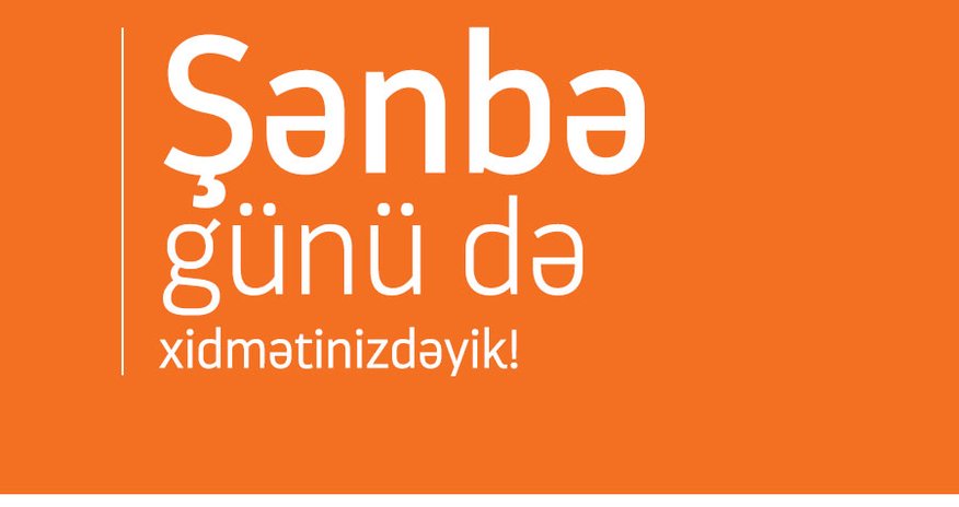 "Unibank" filialları bu şənbə xidmətinizdədir "Unibank" filialları bu şənbə xidmətinizdədir