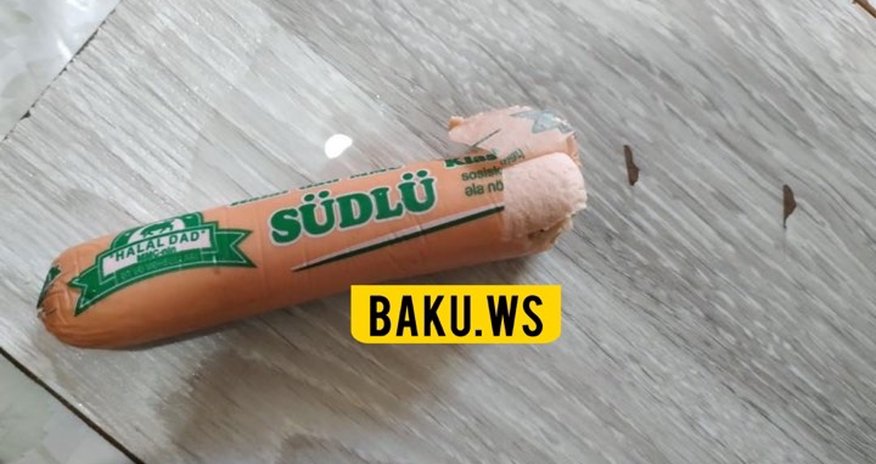 “Halal Dad” sosislərindən qurd çıxdı – İyrənc mənzərə – VİDEO “Halal Dad” sosislərindən qurd çıxdı – İyrənc mənzərə – VİDEO