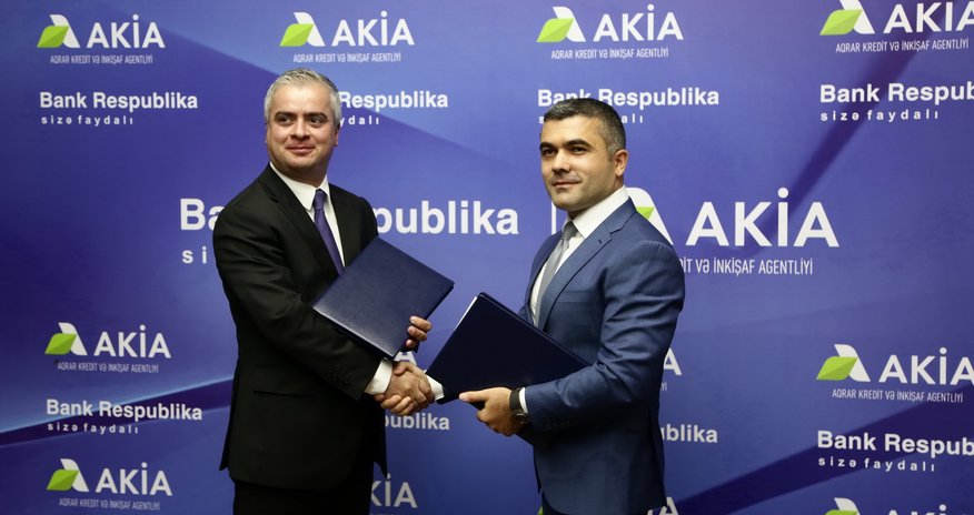 Bank Respublika və AKİA sahibkarlar üçün birgə layihələr həyata keçirəcək Bank Respublika və AKİA sahibkarlar üçün birgə layihələr həyata keçirəcək