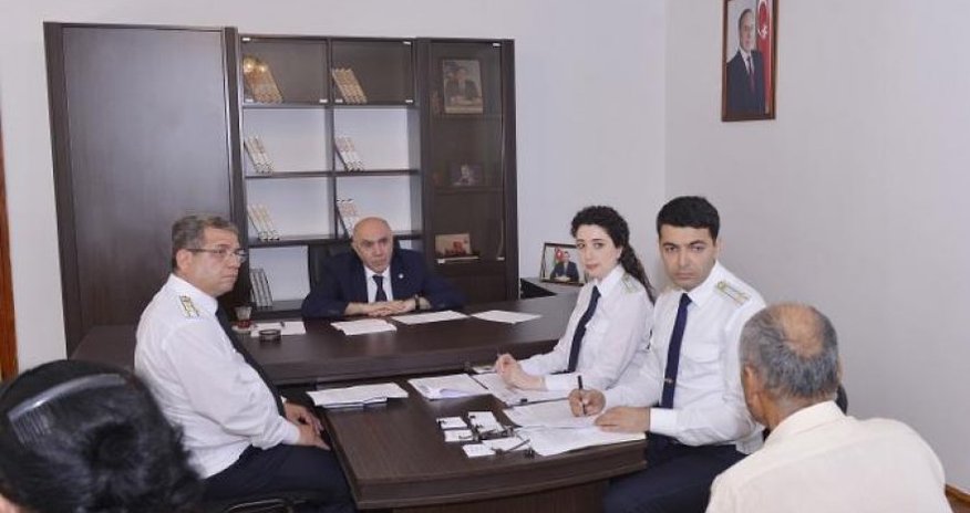 Генпрокурор принял граждан в Астаре Генпрокурор принял граждан в Астаре