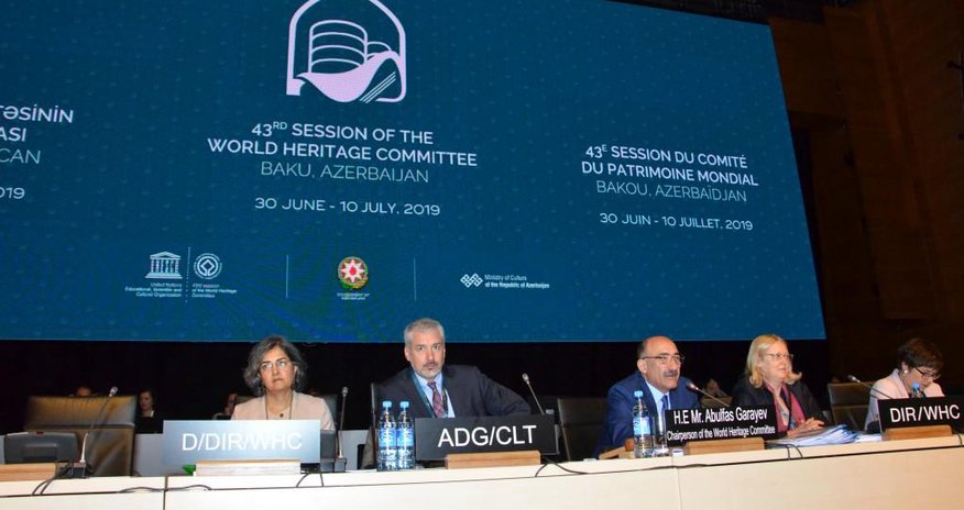 First plenary meeting held within 43rd session of UNESCO World Heritage Committee in Baku (PHOTO) First plenary meeting held within 43rd session of UNESCO World Heritage Committee in Baku (PHOTO)