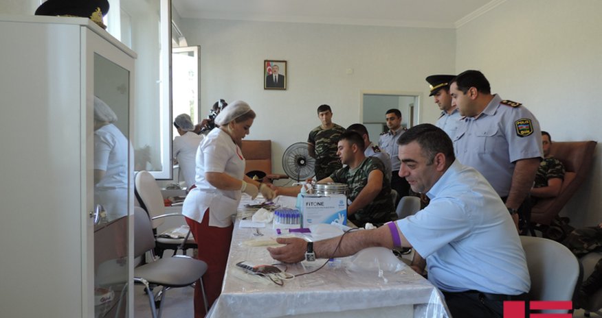 Qubada qanvermə aksiyası keçirilib Qubada qanvermə aksiyası keçirilib