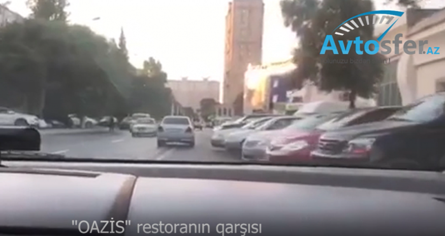 Bakıda məşhur restoranın qarşısında biabırçı olay - VİDEO Bakıda məşhur restoranın qarşısında biabırçı olay - VİDEO