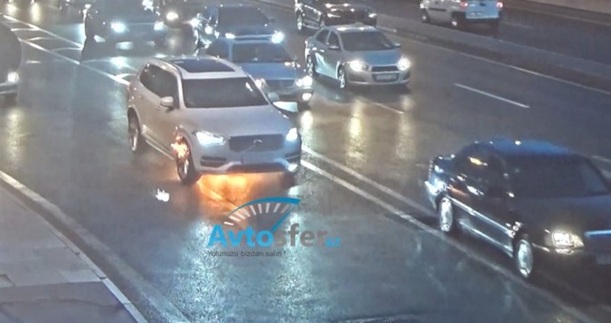 Dünyanın ən təhlükəsiz avtomobili Bakıda yandı - VİDEO Dünyanın ən təhlükəsiz avtomobili Bakıda yandı - VİDEO
