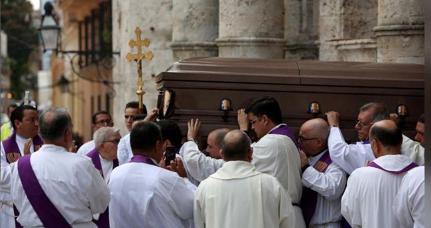 Cuban officials attend funeral service for Cardinal Ortega Cuban officials attend funeral service for Cardinal Ortega