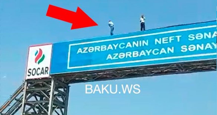 SON DƏQİQƏ! Bakıda 2 nəfər körpüyə çıxaraq intihar etmək istəyir – VİDEO SON DƏQİQƏ! Bakıda 2 nəfər körpüyə çıxaraq intihar etmək istəyir – VİDEO