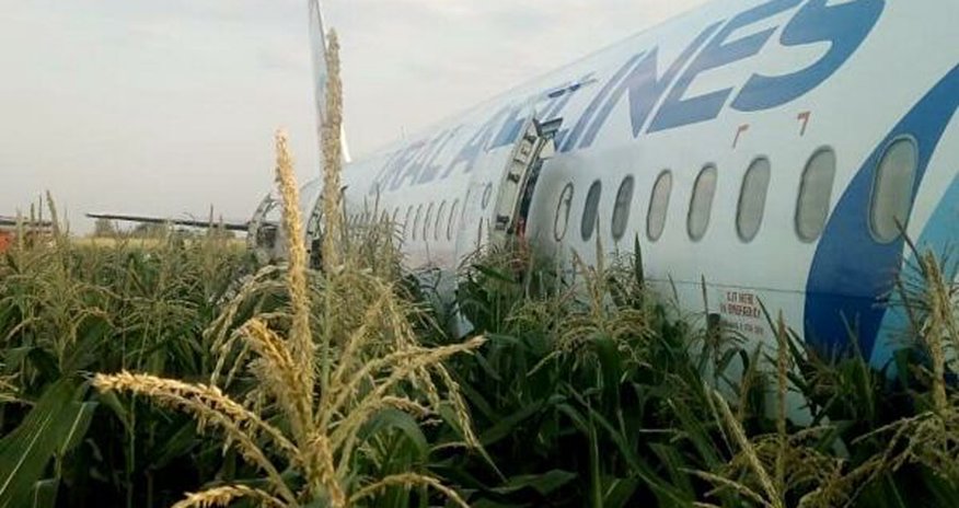 После аварийной посадки самолета в Подмосковье госпитализированы 23 человека После аварийной посадки самолета в Подмосковье госпитализированы 23 человека