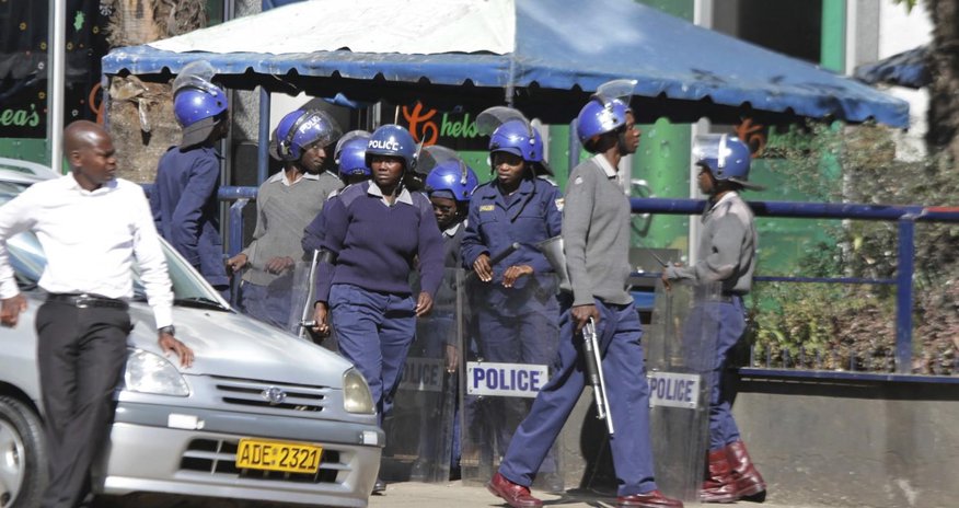Zimbabwe police ban opposition protest planned for Monday Zimbabwe police ban opposition protest planned for Monday