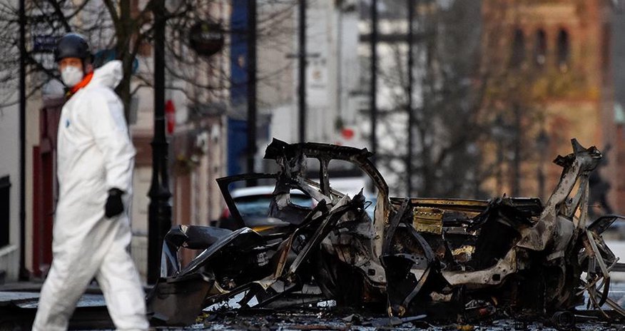 Взрыв в Северной Ирландии Взрыв в Северной Ирландии
