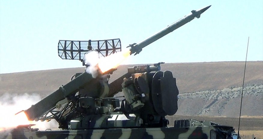 Боевые стрельбы войск ПВО Азербайджана Боевые стрельбы войск ПВО Азербайджана