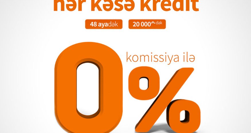 Unibank hər kəs üçün 0% komissiyalı kredit aksiyası keçirir Unibank hər kəs üçün 0% komissiyalı kredit aksiyası keçirir
