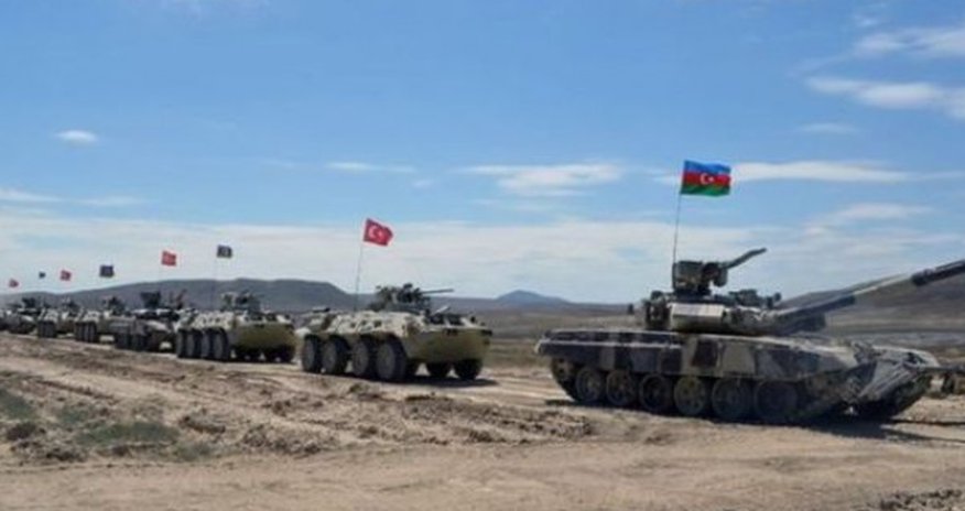 Bakıda 3 ölkənin birgə hərbi təlimi başladı Bakıda 3 ölkənin birgə hərbi təlimi başladı