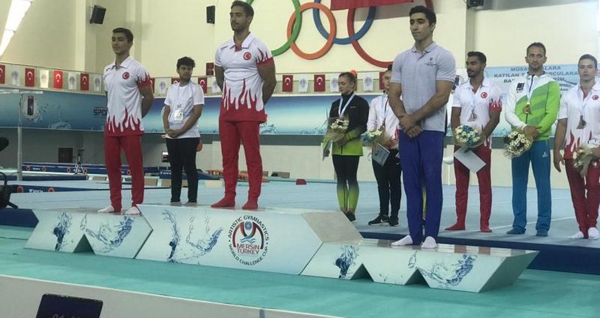 Azerbaijani gymnasts capture gold, bronze in Turkey (PHOTO) Azerbaijani gymnasts capture gold, bronze in Turkey (PHOTO)