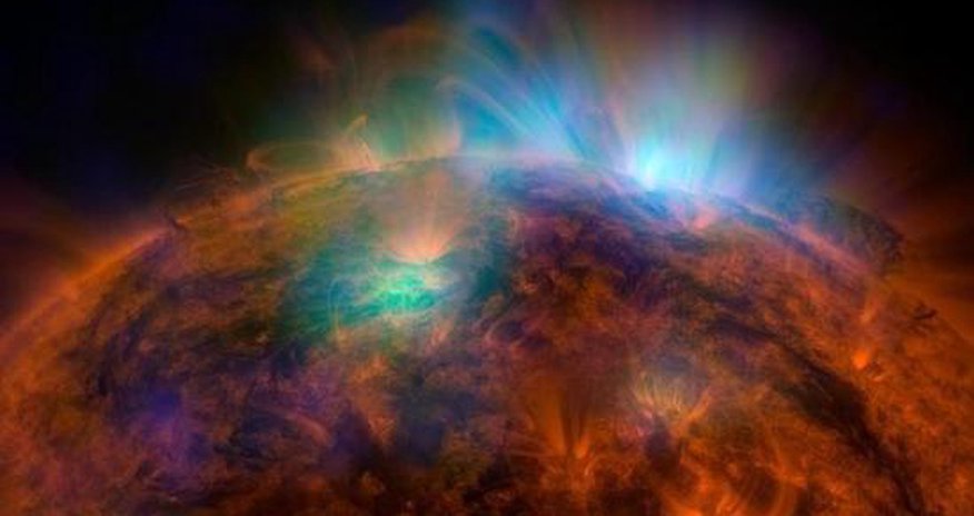 На Землю обрушилась мощная магнитная буря На Землю обрушилась мощная магнитная буря