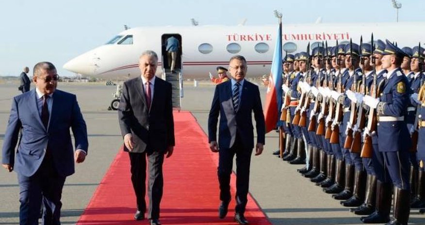 Вице-президент Турции прибыл в Азербайджан Вице-президент Турции прибыл в Азербайджан