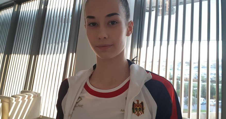 Gymnast from Moldova: Baku - magnificent city Gymnast from Moldova: Baku - magnificent city