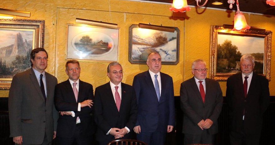 The meeting between Azerbaijani and Armenian FMs kicks off in New York The meeting between Azerbaijani and Armenian FMs kicks off in New York