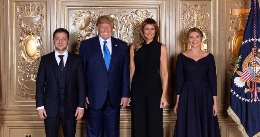 Зеленский встретился с Трампом Зеленский встретился с Трампом