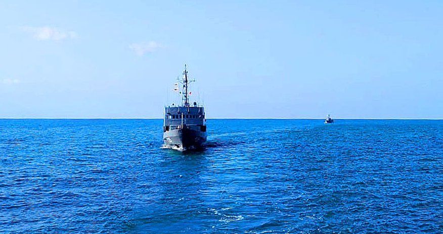 ВМС Азербайджана проводят тактические учения ВМС Азербайджана проводят тактические учения