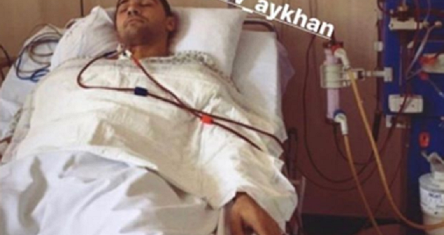 Məşhur idmançımız xəstəxanaya yerləşdirildi - FOTO Məşhur idmançımız xəstəxanaya yerləşdirildi - FOTO