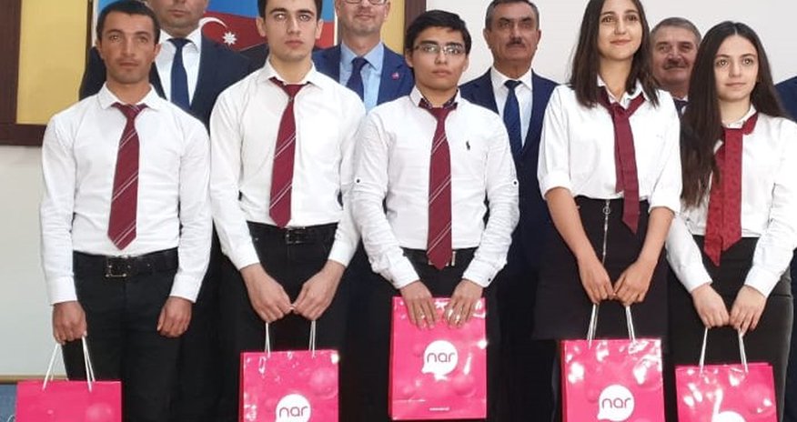 Nar congratulated winners of scholarship program in Nakhchivan Nar congratulated winners of scholarship program in Nakhchivan